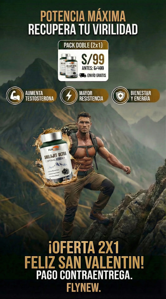 PACK 2 PREMIUM | SHILAJIT ULTRA 2 A 99, UNICA OFERTA
