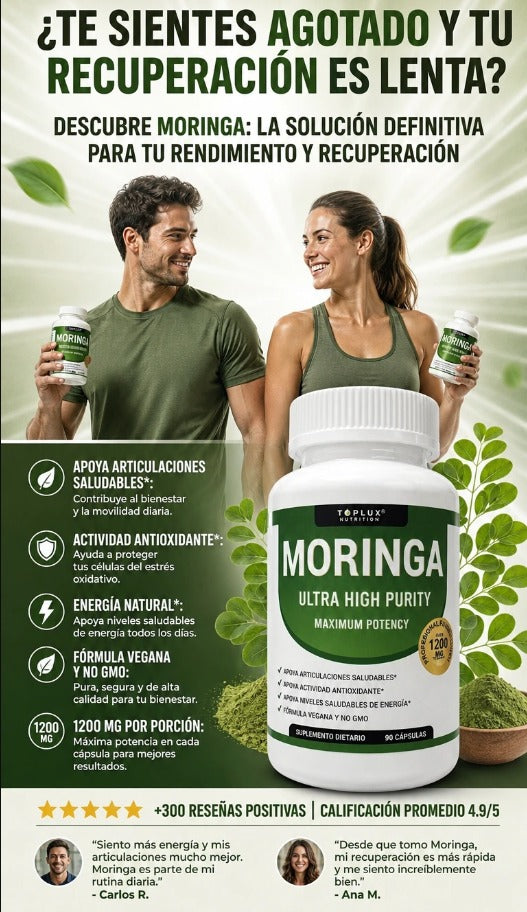 | MORINGA  | 1 X 89 PACK 2X1  S\129 PACK 3 UNIDADES S\159 + ACOMPAÑAMIENTO EN SALUD 30 DIAS
