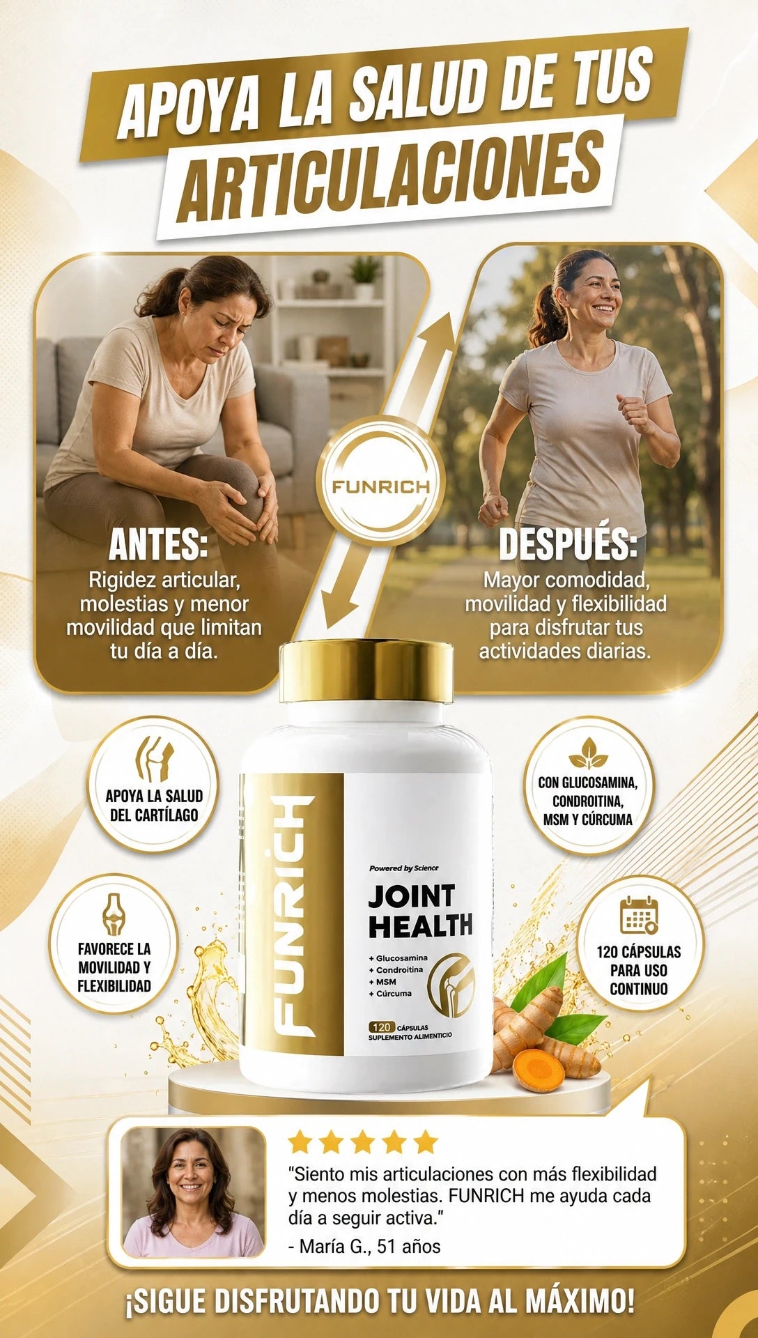 PRECIO UNICO | JOIN HEALTH 120 CAPSULAS | 1 FRASCO S/ 89  2 FRASCO S/ 129