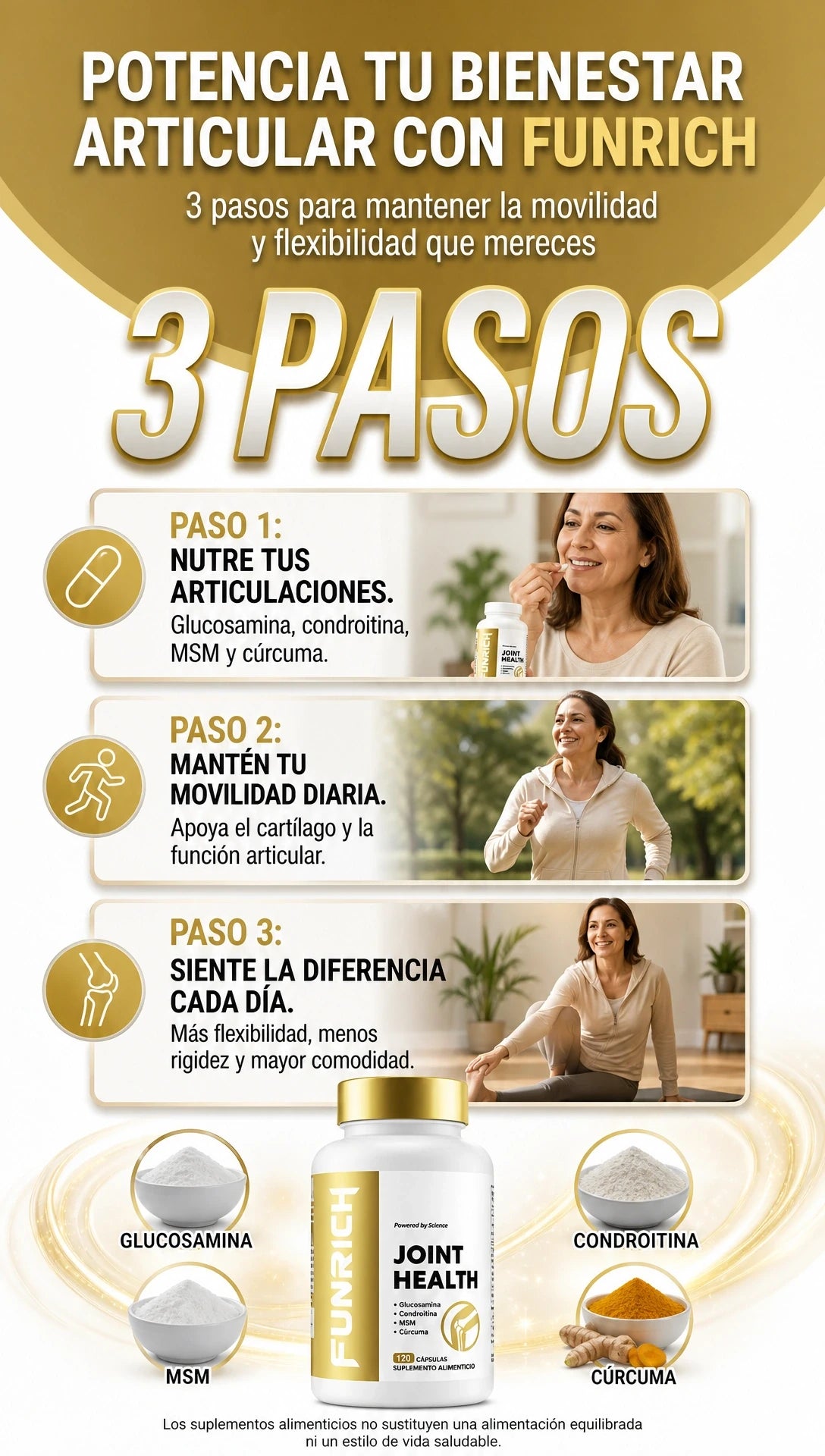 PRECIO UNICO | JOIN HEALTH 120 CAPSULAS | 1 FRASCO S/ 89  2 FRASCO S/ 129