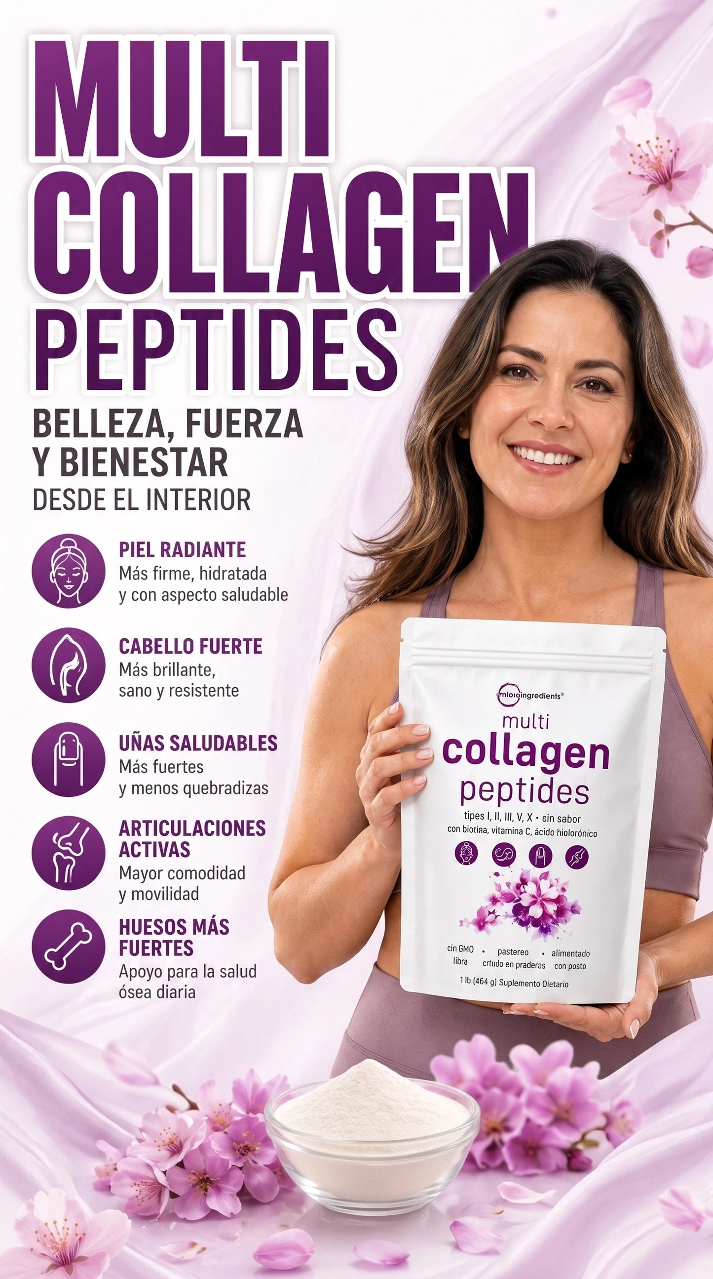PRECIO  UNICO |  MULTICOLLAGEN  PEPTIDES | 2 A 139, 4 A 229 UNICA OFERTA
